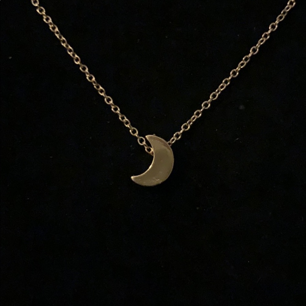 Moon minimalist necklace NWOT VACATION HOLD